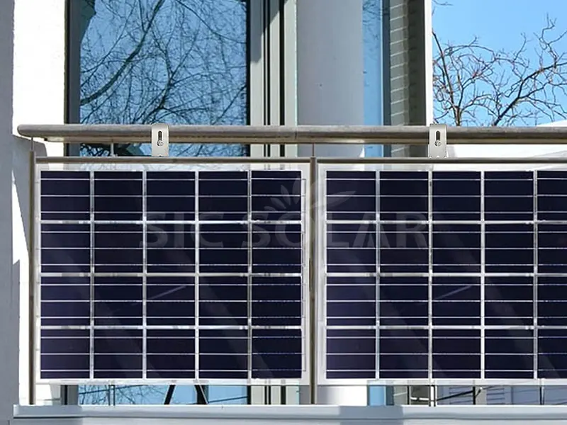 1KW balkonzonnepaneelmontagesystemen in Luxemburg