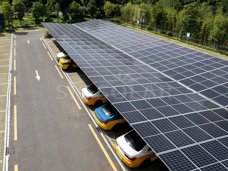 250KW waterdicht carport zonne-montagesysteem in de Filipijnen