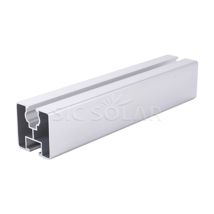 Aluminium rail voor zonnepanelen