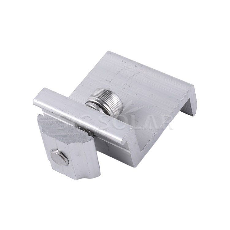 Aluminium zonne-eindklem