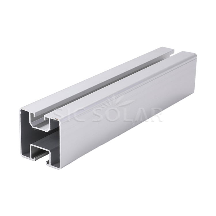 Aluminium zonne-montagerail