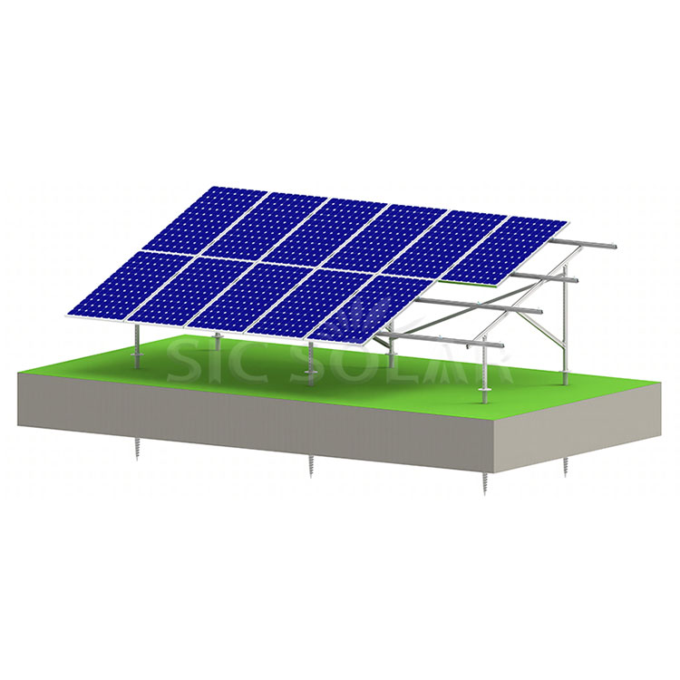 Gegalvaniseerd stalen montagesysteem voor zonne -energie
