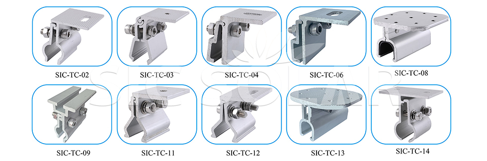 Solar Panel Roof Rack Clamps
